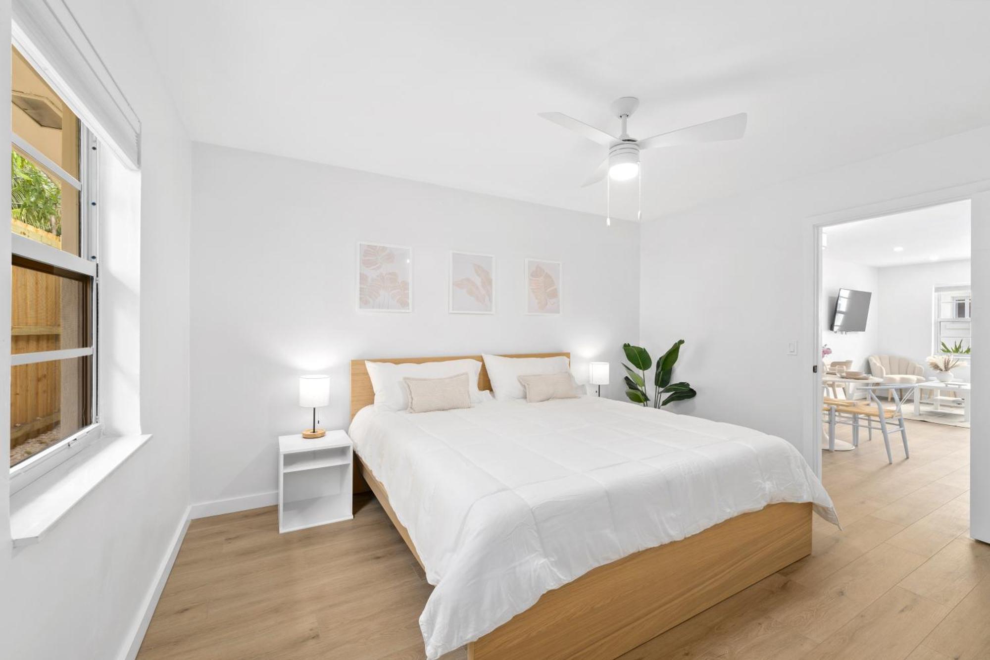 M Lake Worth Beach - Modern Villas Near West Palm Beach, Chic Retro Vibes, King Bed, Cozy Backyard, Bbq, Workspace, High-Speed Internet, Free Parking, 5 Minutes To Downtown & Beach Exterior foto