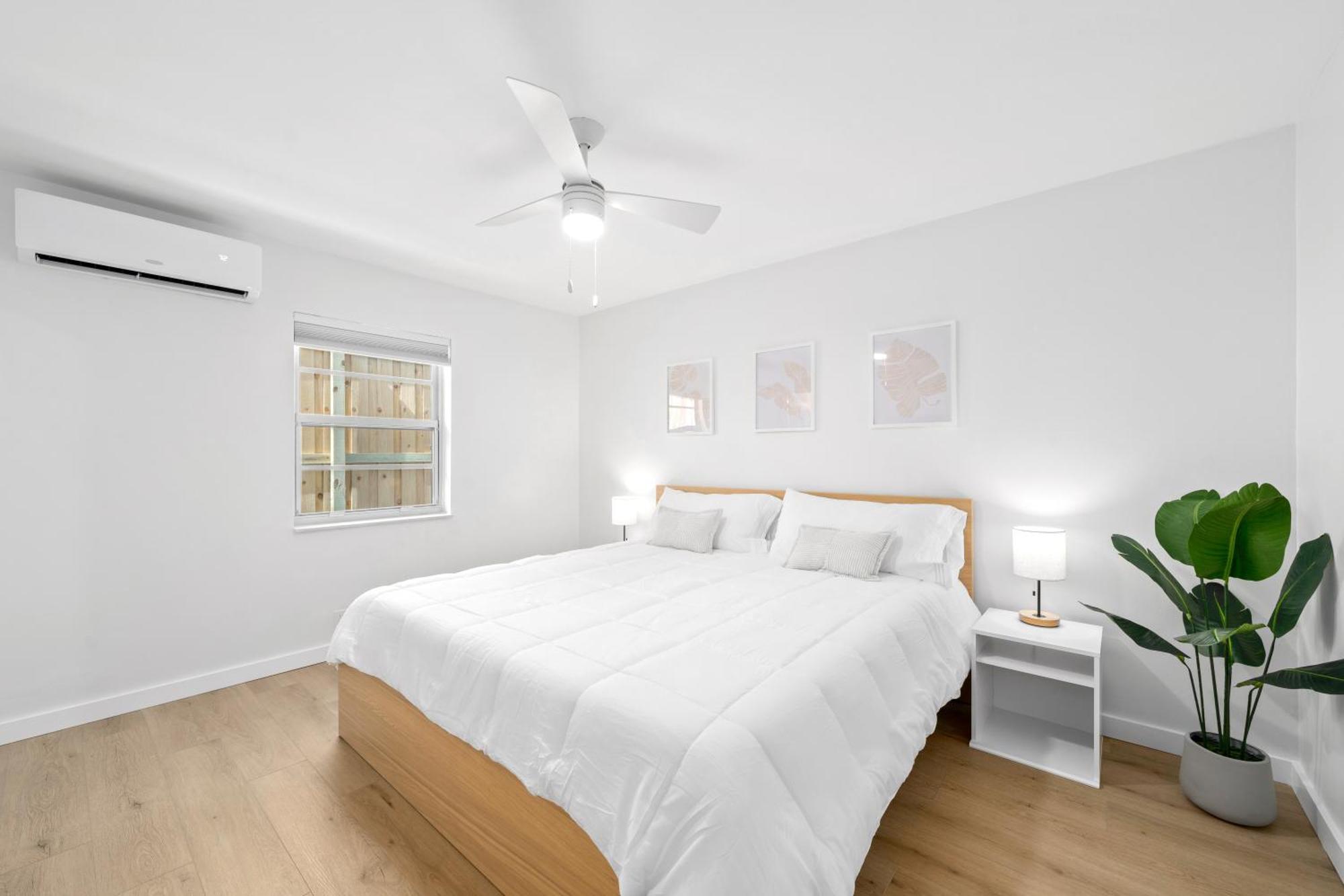 M Lake Worth Beach - Modern Villas Near West Palm Beach, Chic Retro Vibes, King Bed, Cozy Backyard, Bbq, Workspace, High-Speed Internet, Free Parking, 5 Minutes To Downtown & Beach Exterior foto